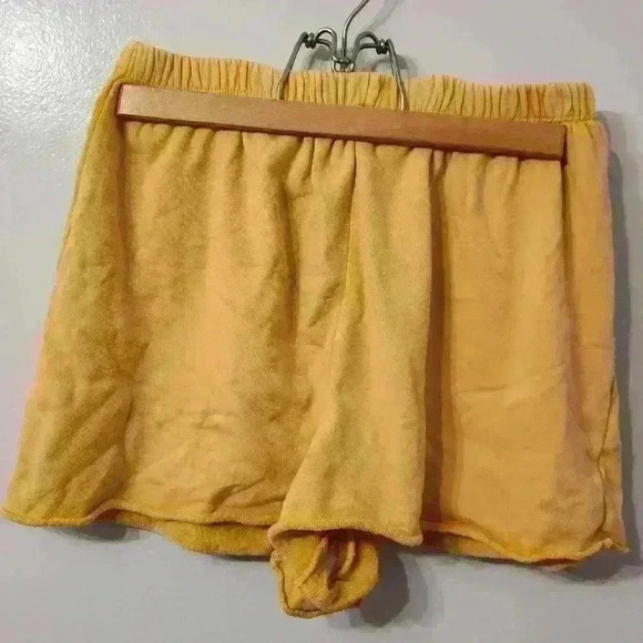 Out From Under for Urban Outfitters Yellow Short Shorts Size Medium - Picture 1 of 9